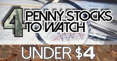 penny stocks to watch under 4