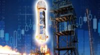 bezos blue origin rocket launch stock market